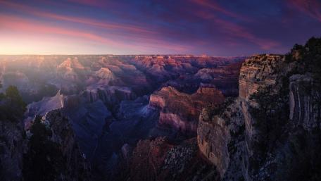 Hopi Point panorama (Grand Canyon National Park) wallpaper
