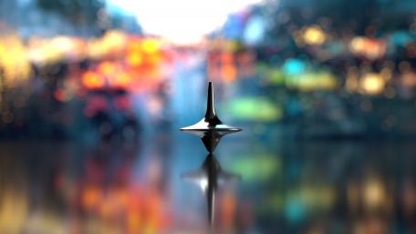 Spinning top wallpaper