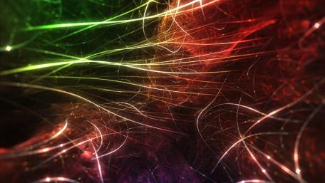Fibers - fractal art wallpaper
