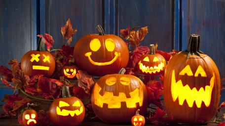 Halloween Jack O' Lanterns wallpaper
