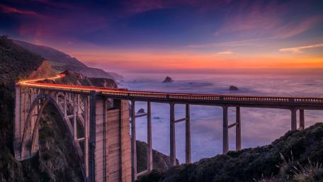 Bixby Creek Arch Bridge (Big Sur) wallpaper