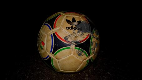 Vintage Football at Night wallpaper