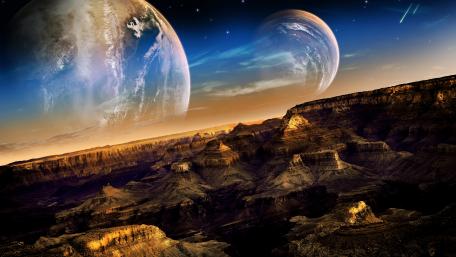 Alien planet wallpaper
