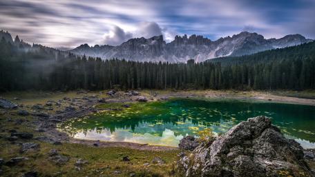 Karersee (Dolomites) wallpaper