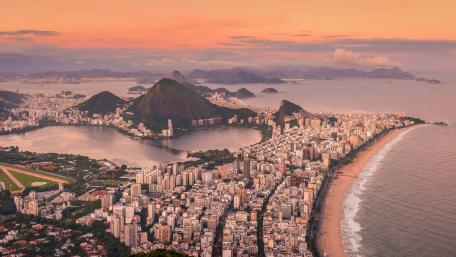 Río de Janeiro aerial view wallpaper