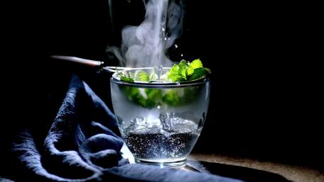Mint tea wallpaper