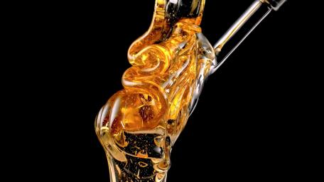 Liquid honey wallpaper