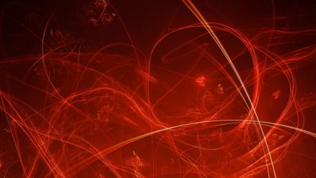 Radiant Red Lines in Motion wallpaper