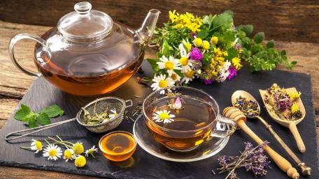 Herb tea wallpaper