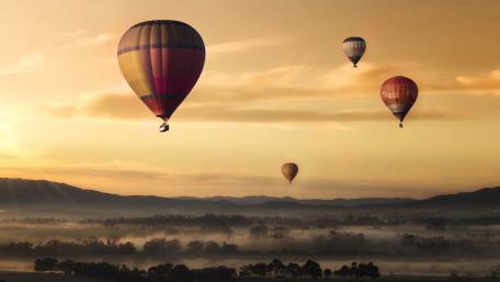 Hot air balloons wallpaper