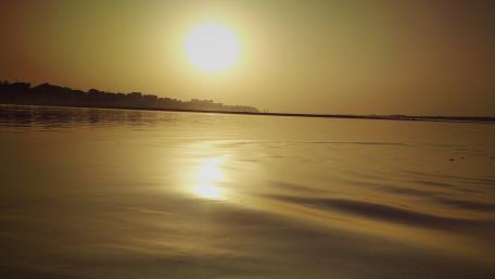 Sunset time wallpaper