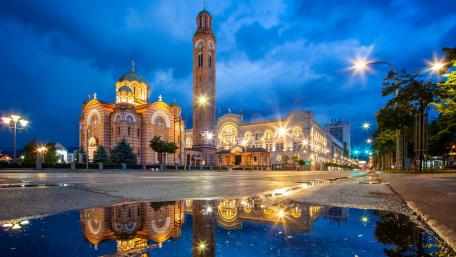 Cathedral of Christ the Saviour, Banja Luka wallpaper