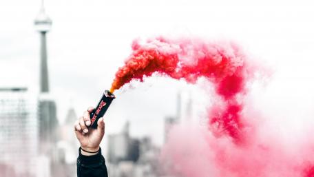Amazing Smoke Bomb wallpaper