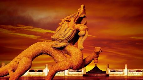 Chinese dragon wallpaper