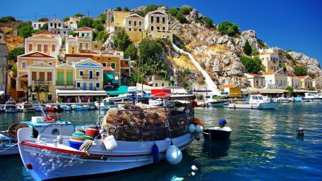 Symi (Simi) Island wallpaper