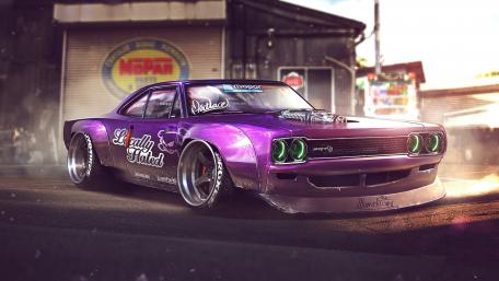 1968 Plymouth Road Runner wallpaper