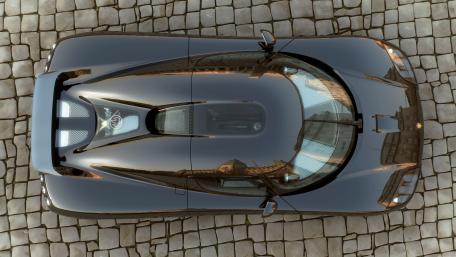 Koenigsegg CCX from above wallpaper