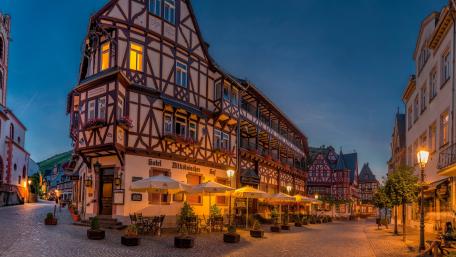 Half-timbered House in Germany wallpaper