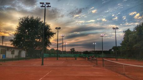 Tennis court wallpaper