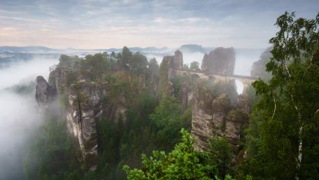 Saxon Switzerland National Park wallpaper