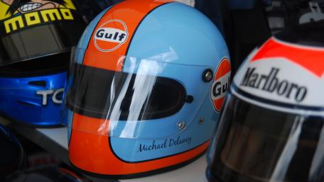 Racing helmets wallpaper