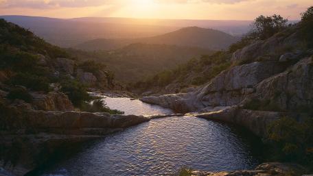Magaliesberg sunset wallpaper