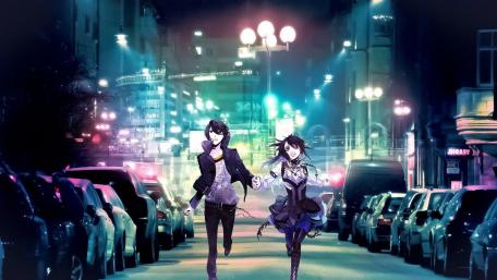Anime couple wallpaper