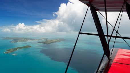 Islands aerial view wallpaper