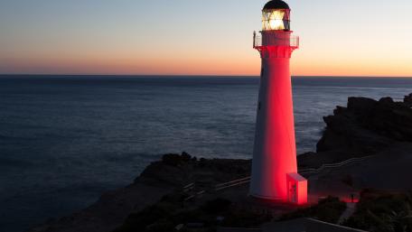 Castle Point Lighthouse wallpaper