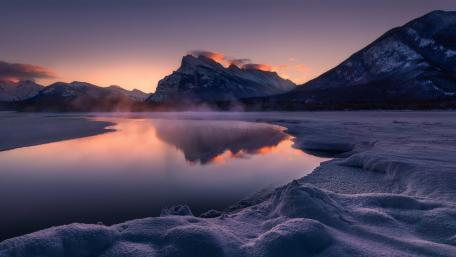 Mount Rundle and Vermilion Lakes (Banff National Park) wallpaper