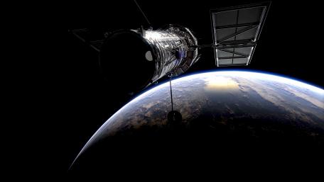 Hubble 2 Space Telescope wallpaper