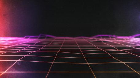 Ethereal Lines of Light in Purple Shades wallpaper