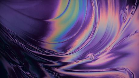 Purple liquid abstraction wallpaper