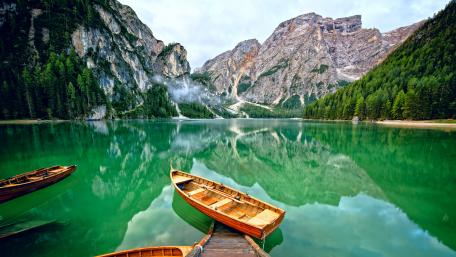 Pragser Wildsee wallpaper
