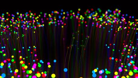 Optical fiber cable wallpaper