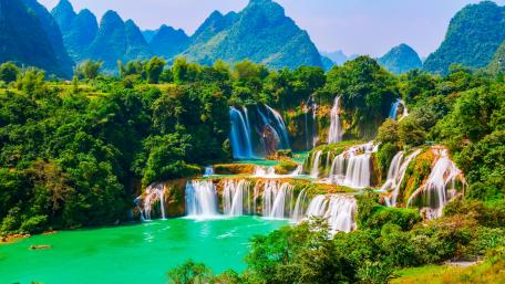 Ban Gioc - Detian Falls (Vietnam) wallpaper