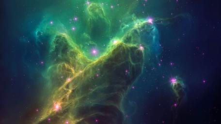 Colorful nebula wallpaper