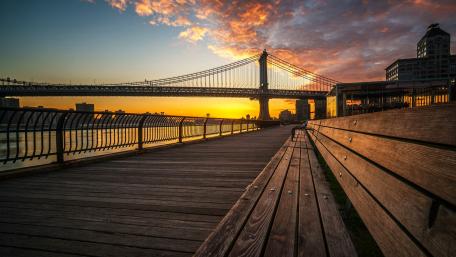 Manhattan Bridge wallpaper