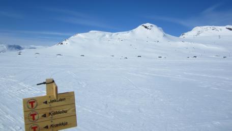 Winter Wonderland in Hardangervidda National Park wallpaper