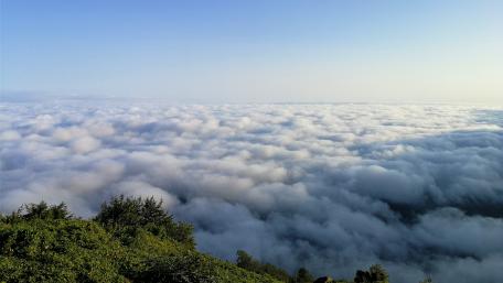 Sea of clouds wallpaper