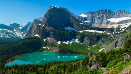 Grinnell Lake (Glacier National Park) wallpaper