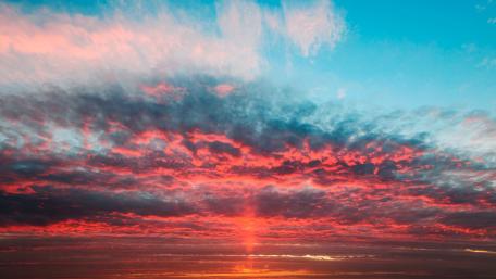 Cloudy skies wallpaper