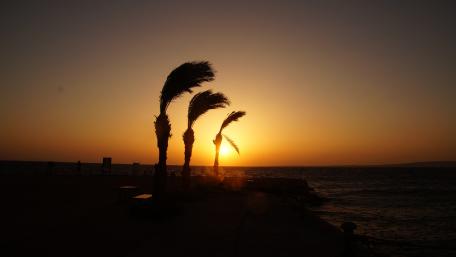 Sunrise in Egypt wallpaper