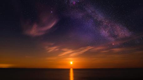 Starry sky wallpaper