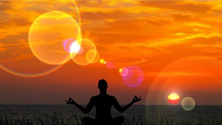 Yoga relax wallpaper