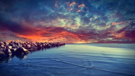 colourful sky wallpaper