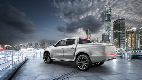 Mercedes Benz X Class pickup truck wallpaper