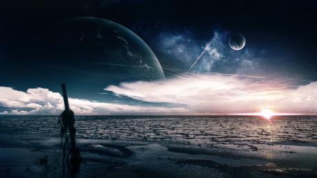 Fantasy landscape wallpaper