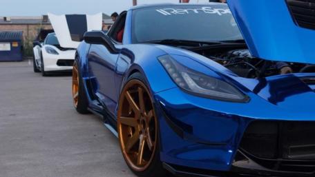 Blue Chrome wallpaper