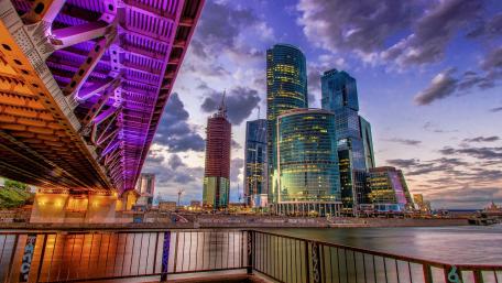 Moscow International Business Center wallpaper